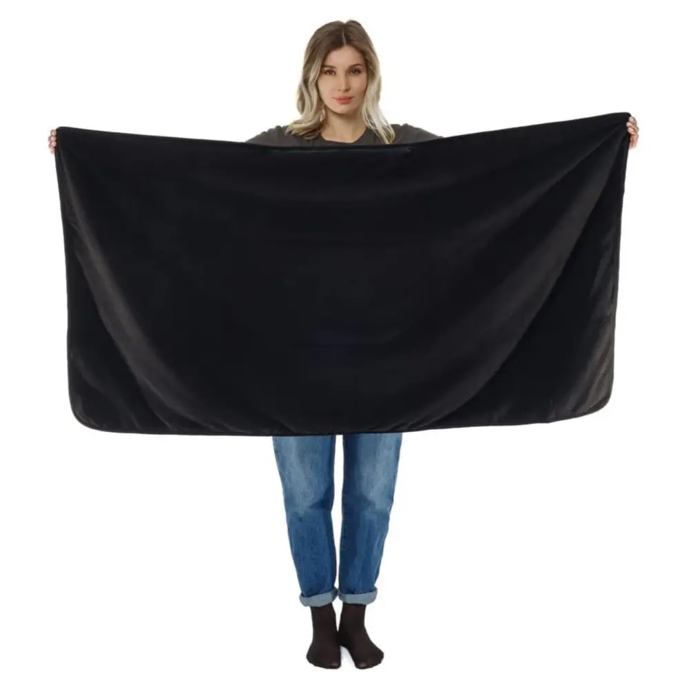 Manta Con Calefaccion USB Warm and Go Negro