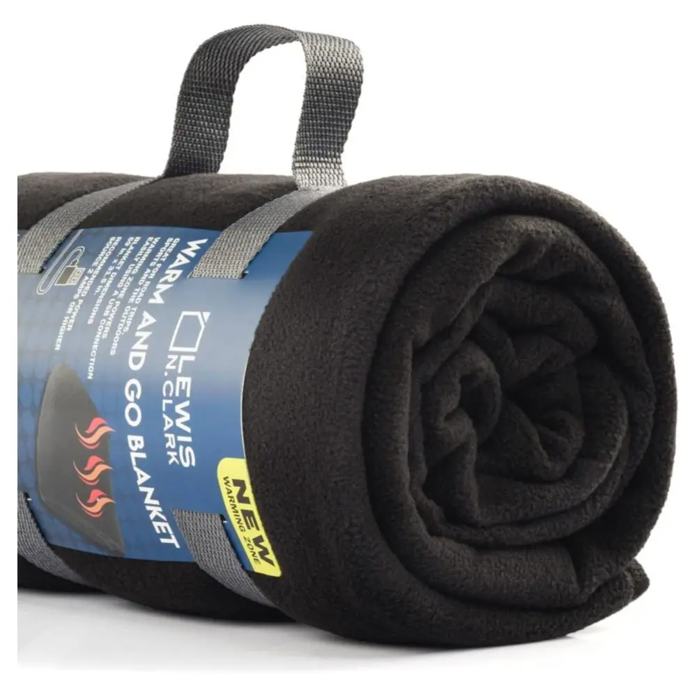Manta Con Calefaccion USB Warm and Go Negro