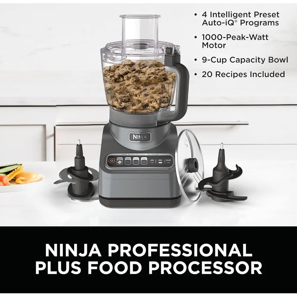 NINJA PROCESADOR PROFESSIONAL PLUS BN600 72 OZ / 2.13 L | PLATEADO