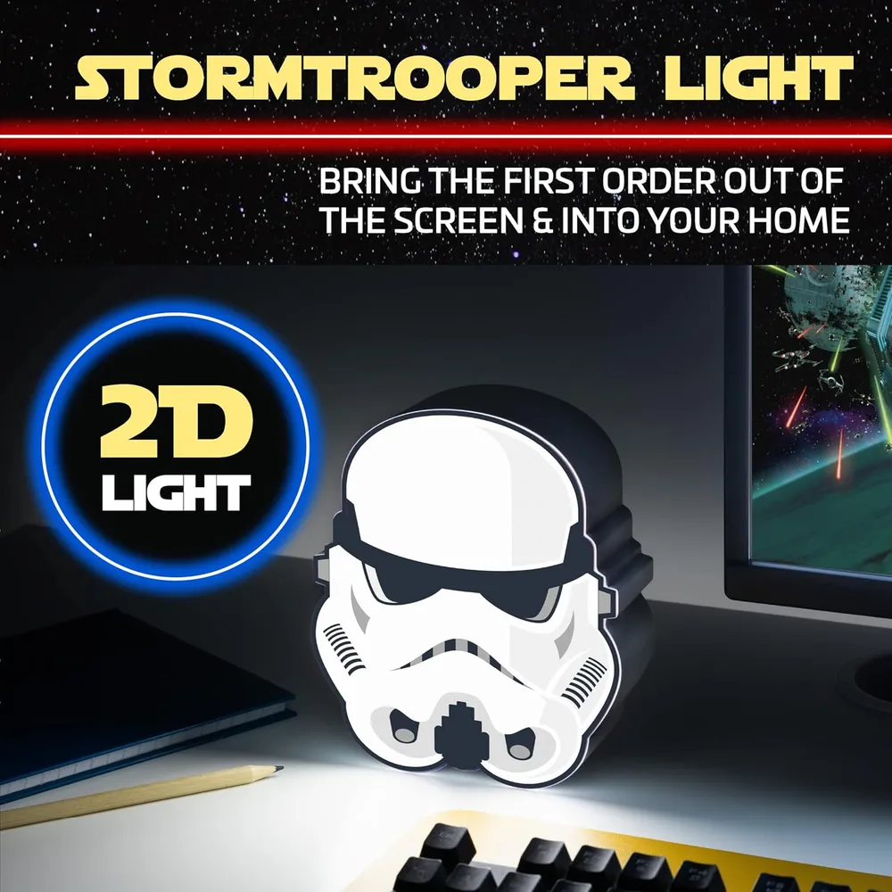 Paladone Star Wars Stormtrooper, luz nocturna decoración gamer