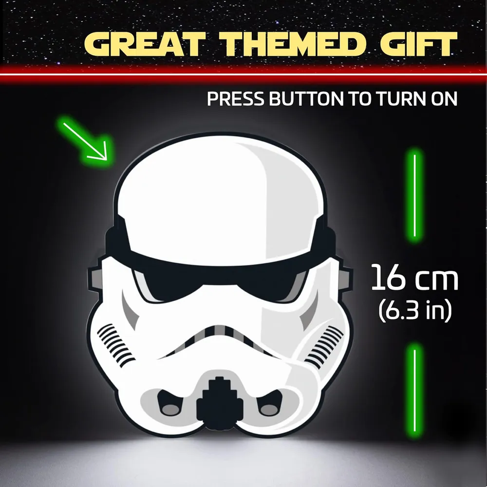 Paladone Star Wars Stormtrooper, luz nocturna decoración gamer