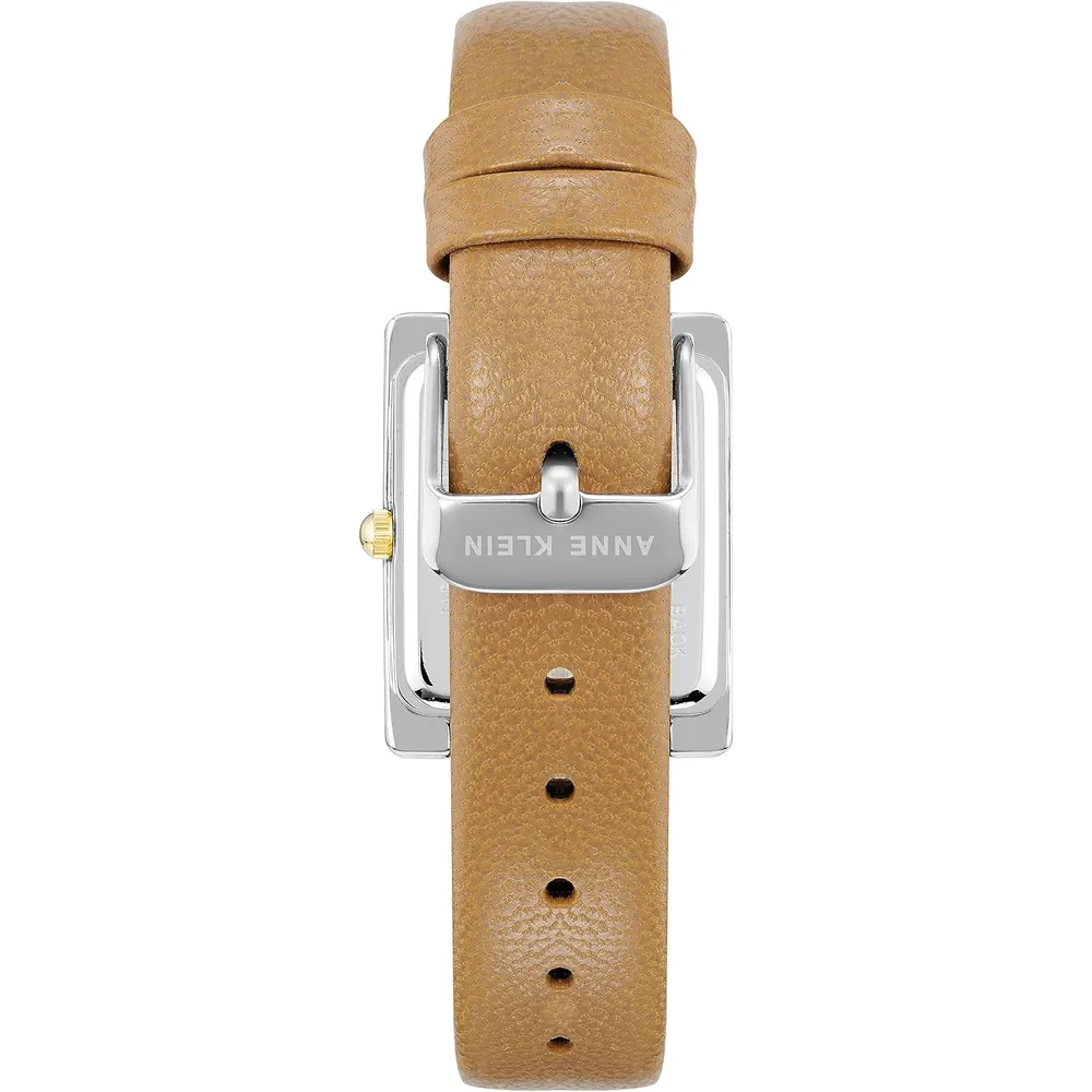 Anne Klein AK/2707TTTN reloj para dama | 28 mm - Bronceado/Plateado/Dorado