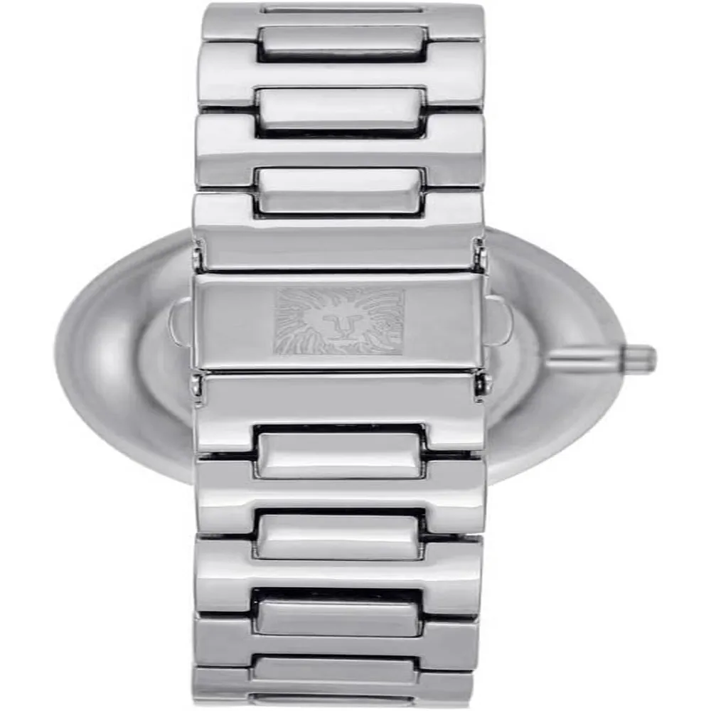 Anne Klein AK/2787SVTT reloj de pulsera para mujer | 34 mm - Borgoña/Plateado