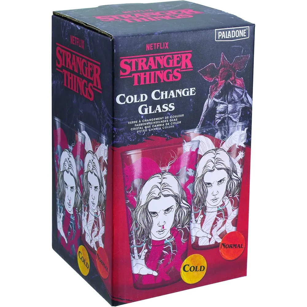 Paladone Stranger Things Once, vaso cambia color rojo