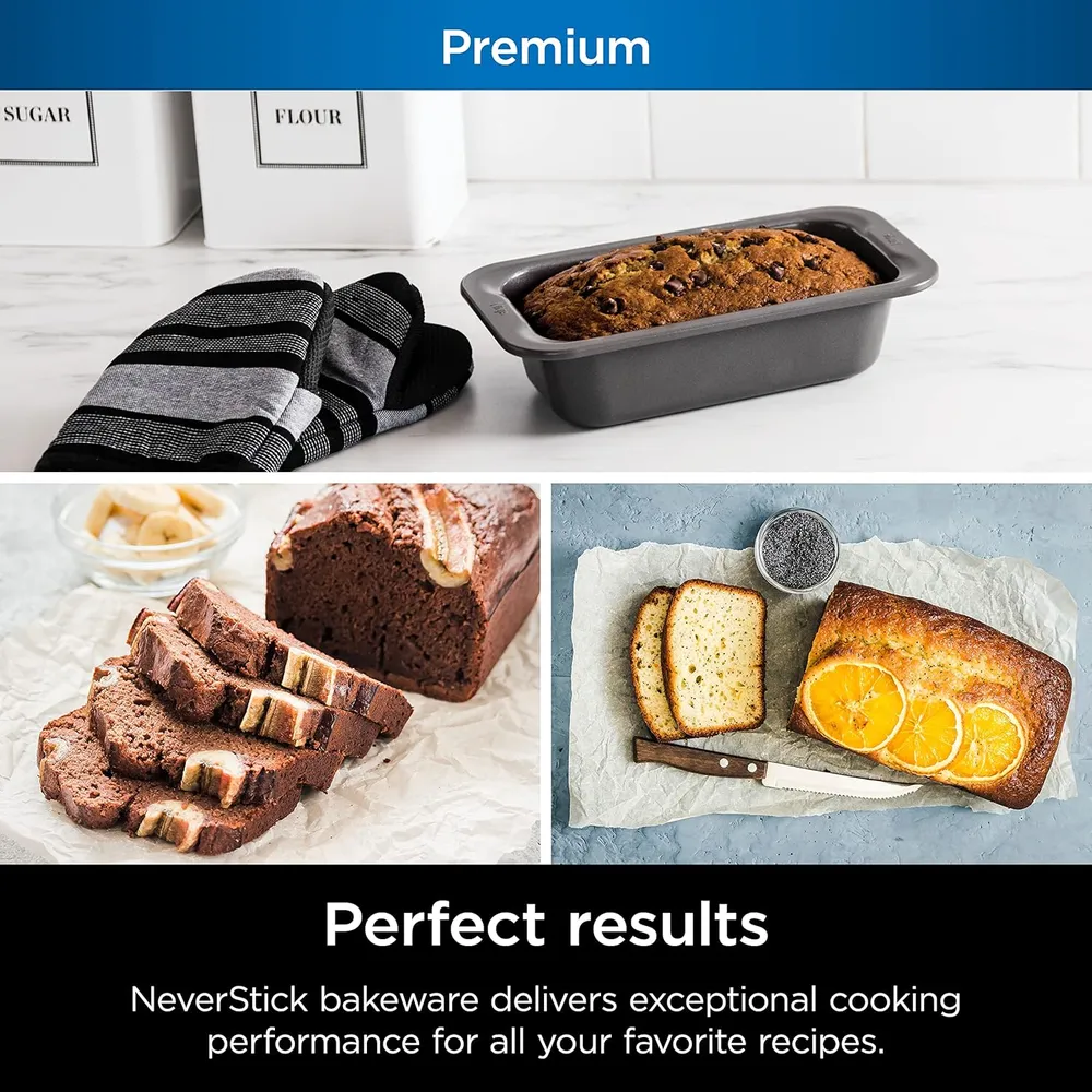 b09zq17vt1_1_webp.webp Ninja molde para pan B30509 Foodi Neverstick Premium, antiadherente | Gris