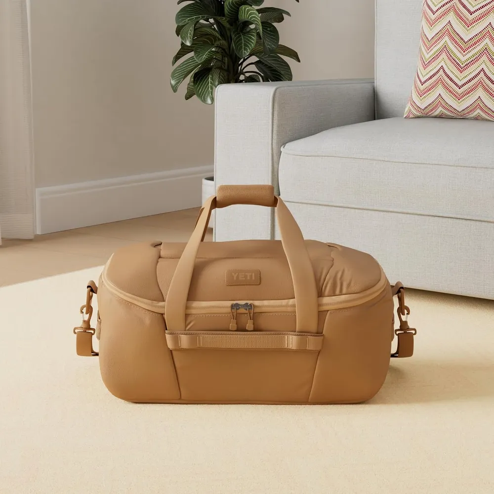 YETI Crossroads Bolsa de Lona para Viaje de 60L | Marrón Claro