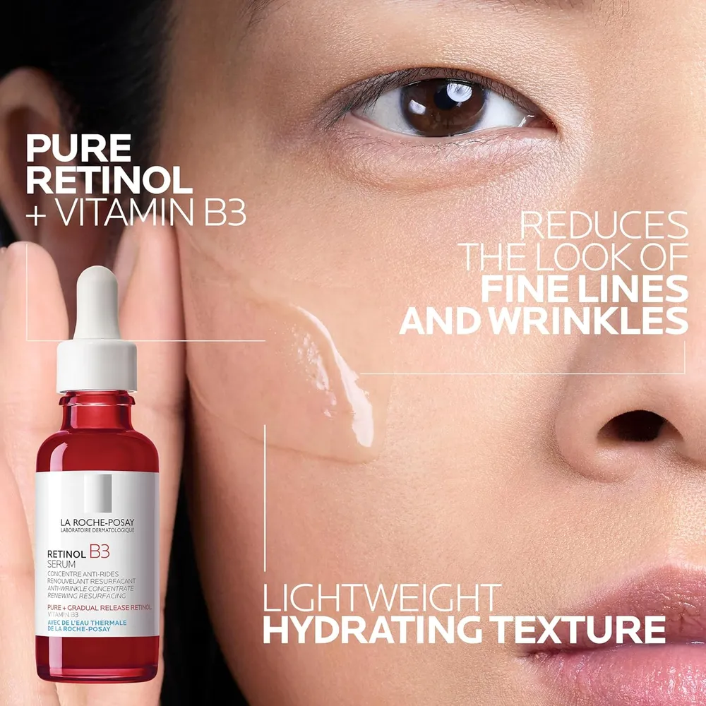 KIT SÉRUM VITAMINA C12 + SÉRUM RETINOL B3 LA ROCHE-POSAY 30 ML + 30 ML
