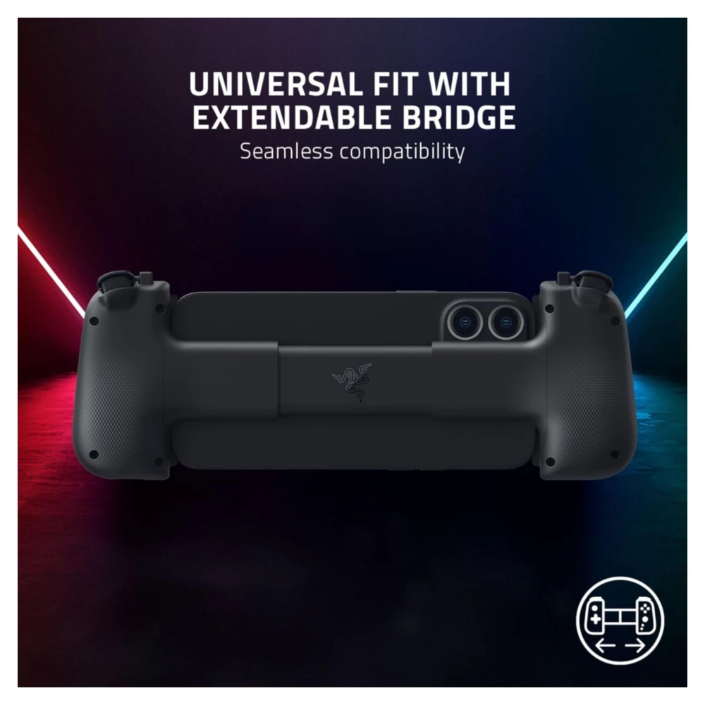 CONTROLADOR RAZER KISHI V2 JUEGOS MÓVIL IPHONE | NEGRO