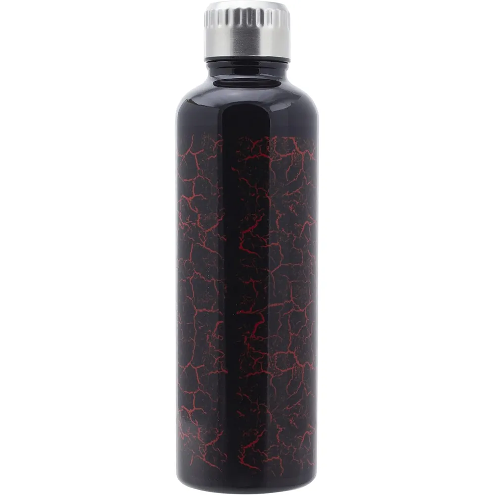 Paladone Stranger Things Hellfire Club, botella de agua acero inoxidable 16.9 oz / 500 ml oficial