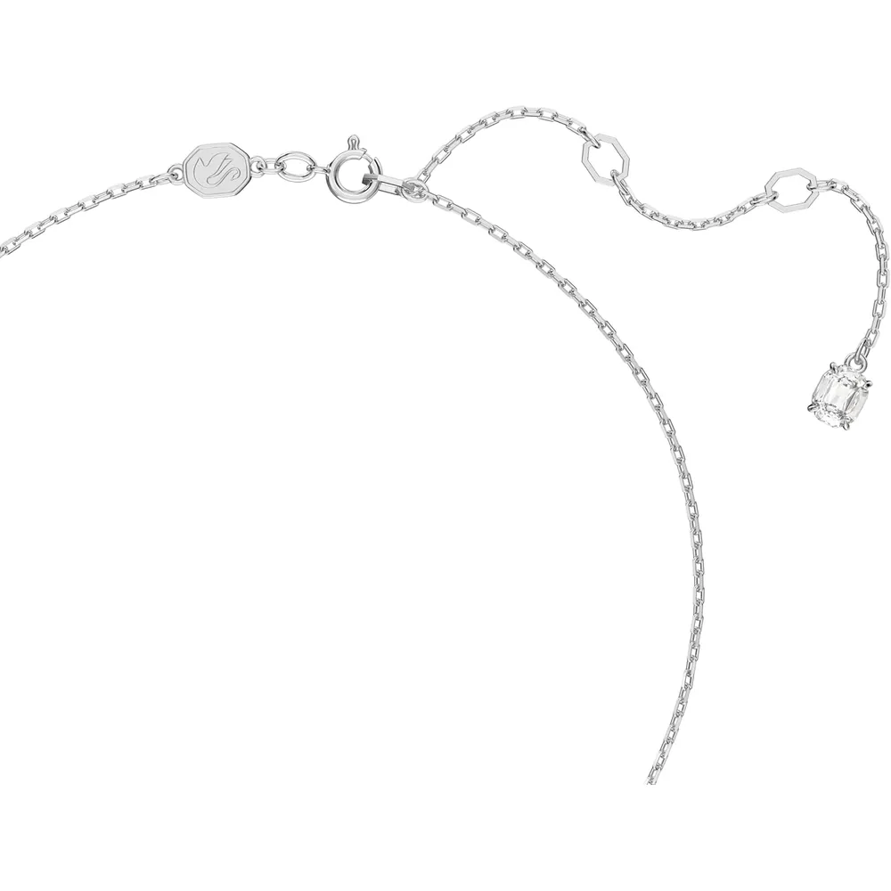 SWAROVSKI COLLAR CRISTALES OCTAGONO STELLA ACABADO RODIO PARA MUJER | TRANSPARENTE