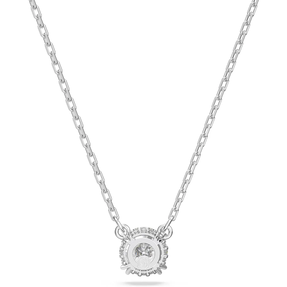 SWAROVSKI COLLAR CRISTALES OCTAGONO STELLA ACABADO RODIO PARA MUJER | TRANSPARENTE