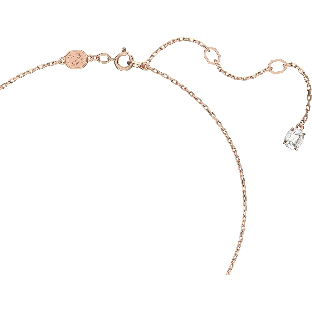 SWAROVSKI COLLAR PENDIENTE CRISTALES STILLA ACABADO ORO ROSA PARA MUJER | ORO ROSA