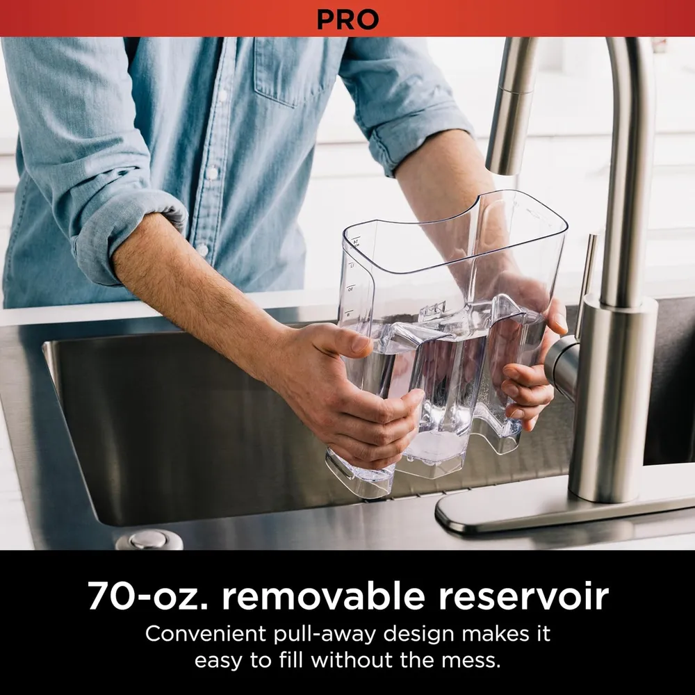 NINJA CAFETERA PROGRAMABLE XL PRO 14 TAZAS / 2.1 L | ACERO INOXIDABLE
