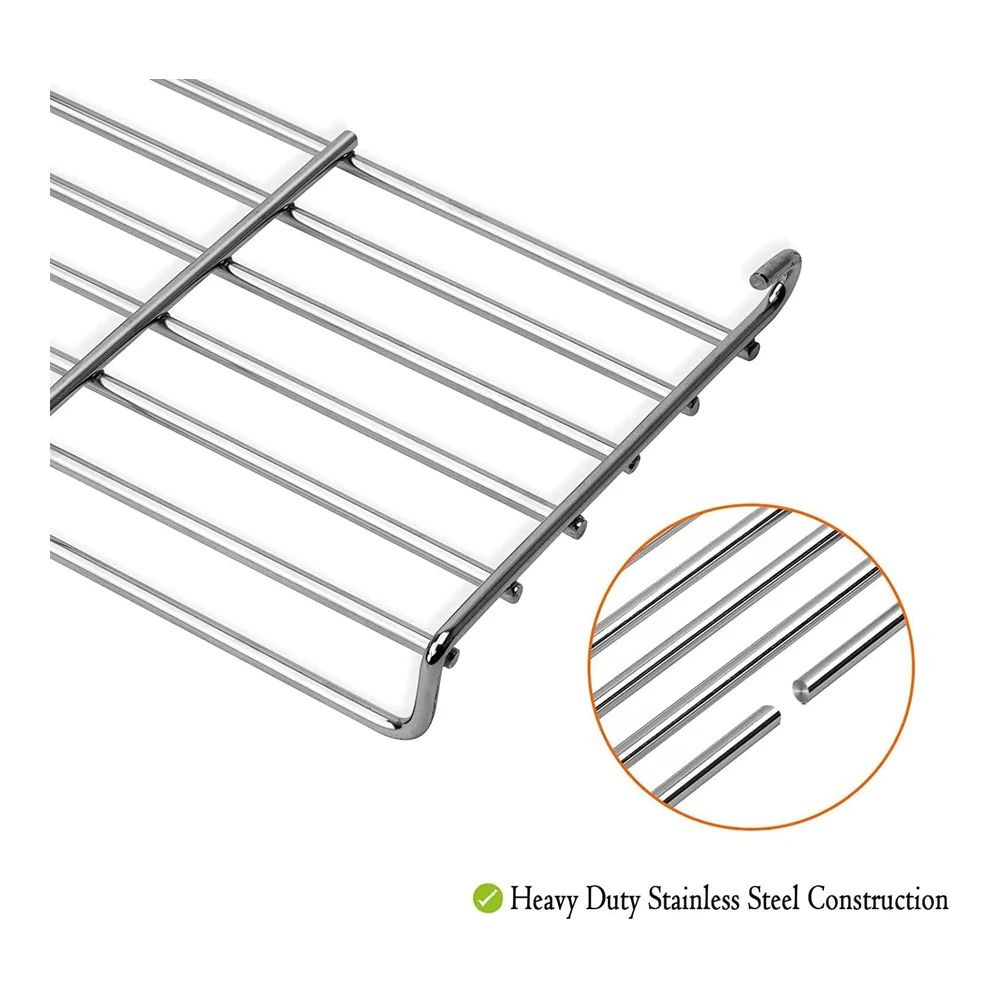 b0b1pxjjhj_3.webp 66044 Grill Warming Rack for Weber Genesis Ii 300 Series - Genesis Ii E-310 Ii E-315 Ii E-330 Ii E-335 Ii S-310 Ii S-335 Series Gas Grill - Stainless Steel Grill Grate