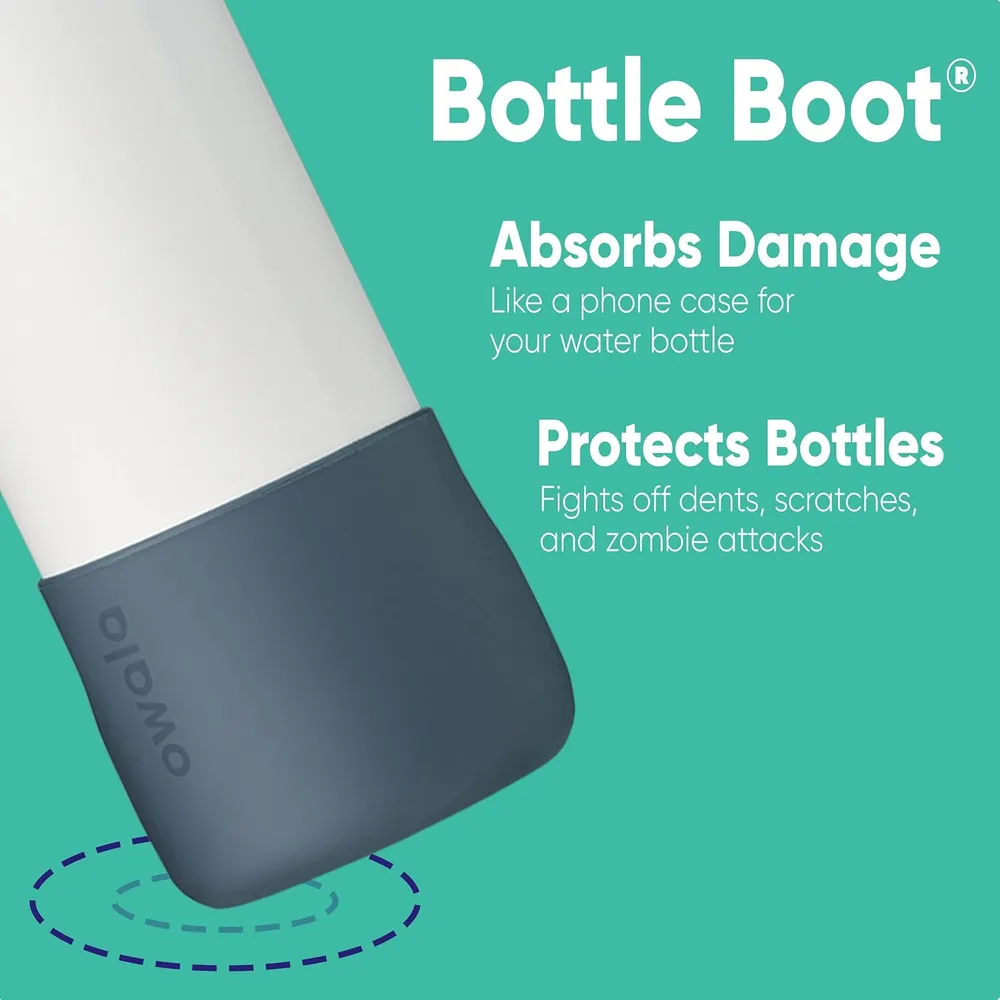 Owala Funda de Silicona Antideslizante para Botellas 32 oz | Gris