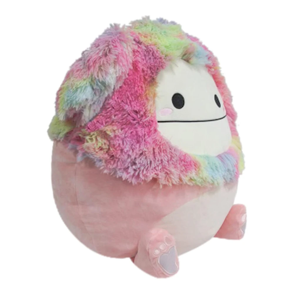 b0b25pqknz_1.webp Squishmallows Peluche Diane Peach Bigfoot de 20" con Pelo de Arcoíris - Peluche Oficial de Kelly Jumbo Ultrasoft