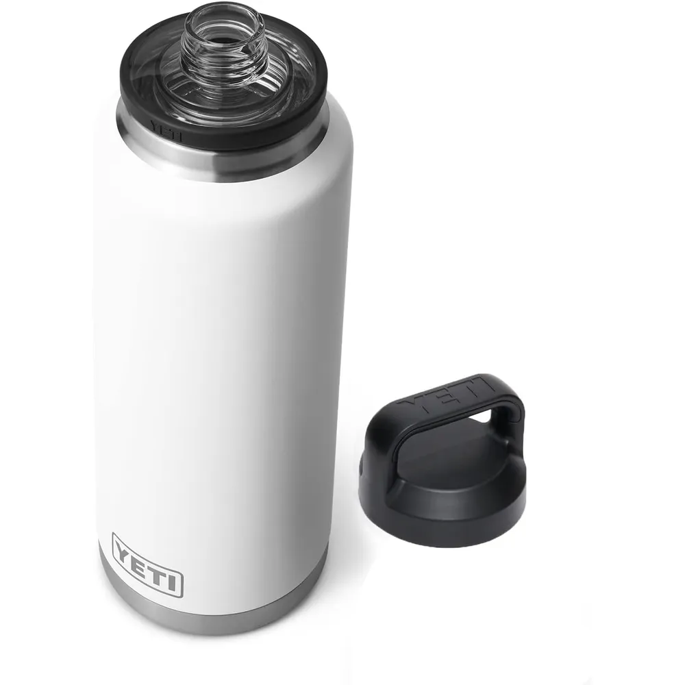 YETI Botella Rambler con Tapa de Chupón de 46 oz | Blanco