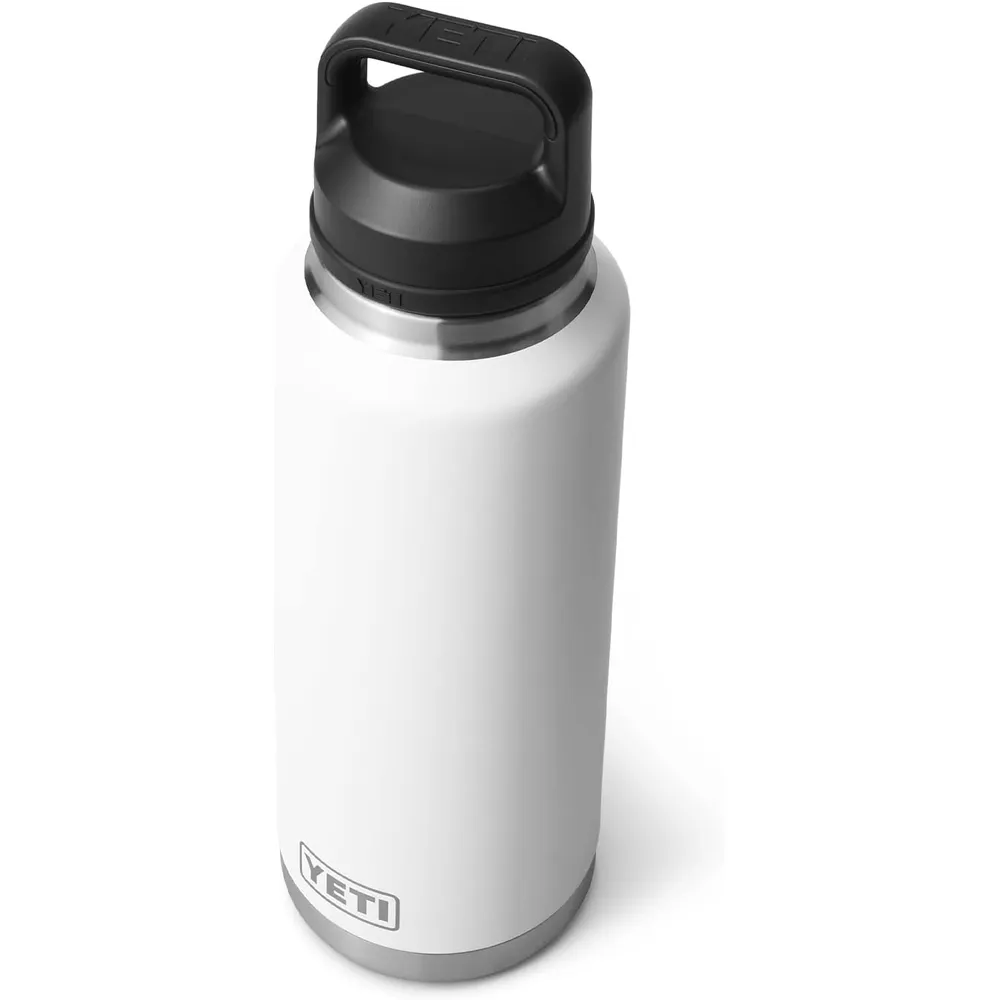 YETI Botella Rambler con Tapa de Chupón de 46 oz | Blanco