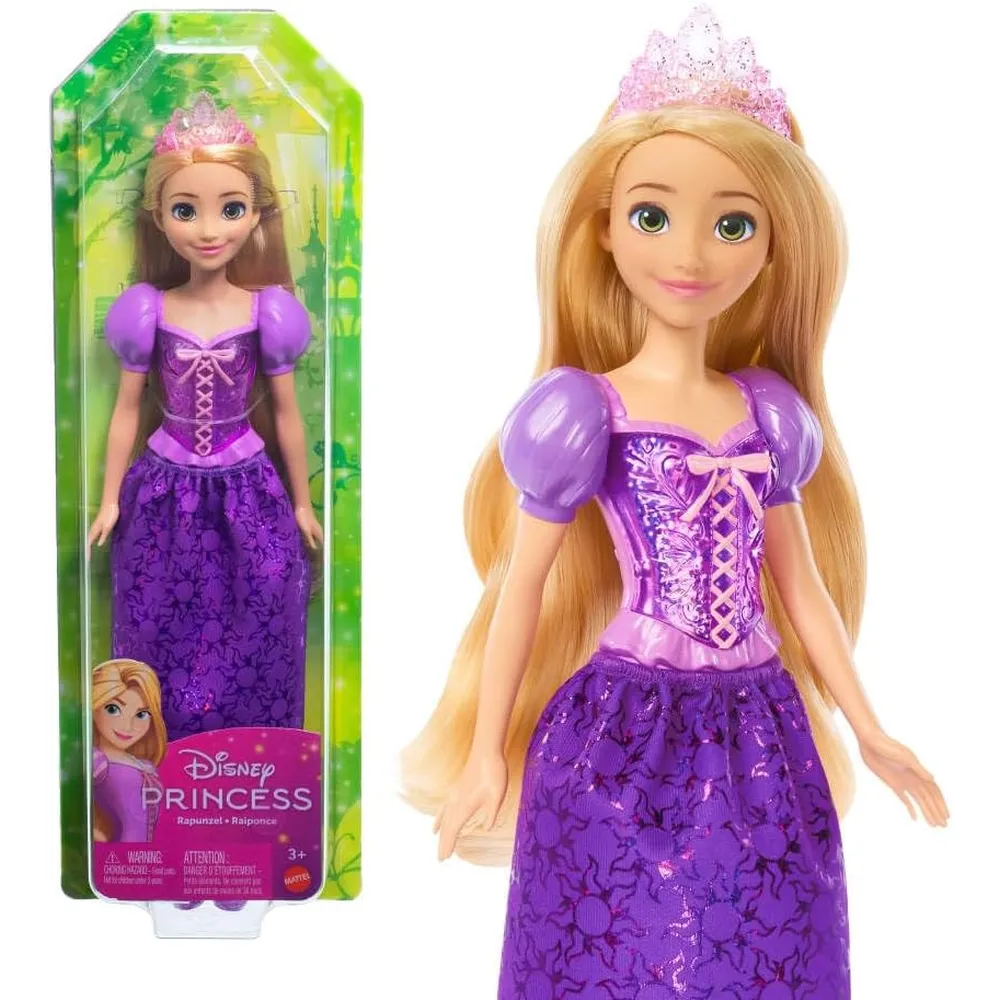 DISNEY Rapunzel muñeca princesa 11"/28 cm articulada