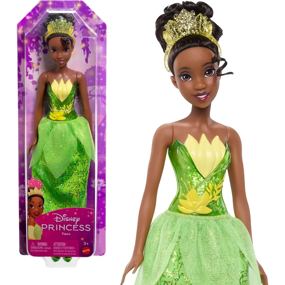 DISNEY Tiana muñeca princesa 11"/28 cm articulada