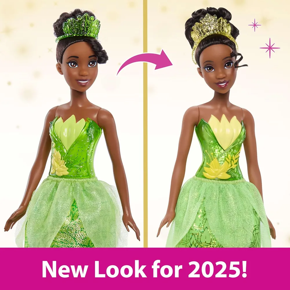 DISNEY Tiana muñeca princesa 11"/28 cm articulada