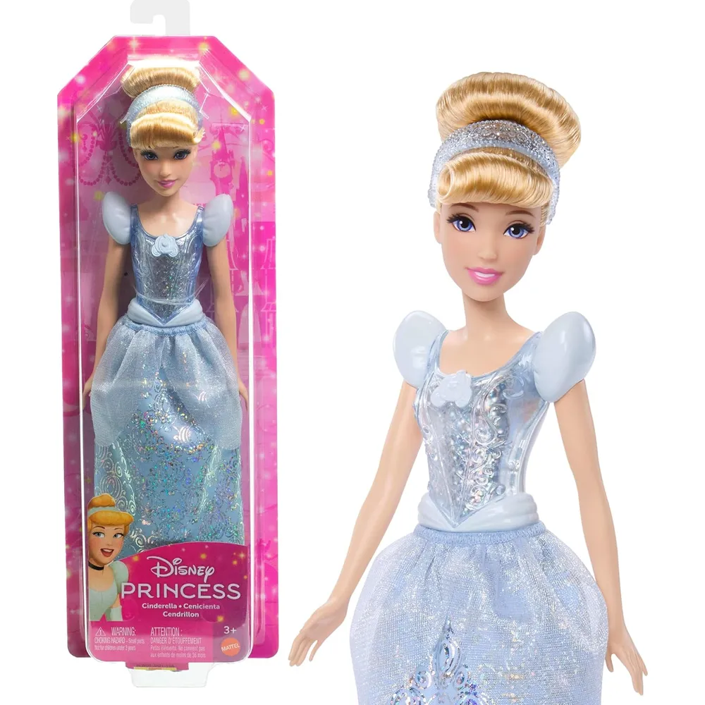 DISNEY Cenicienta muñeca princesa 11"/28 cm articulada