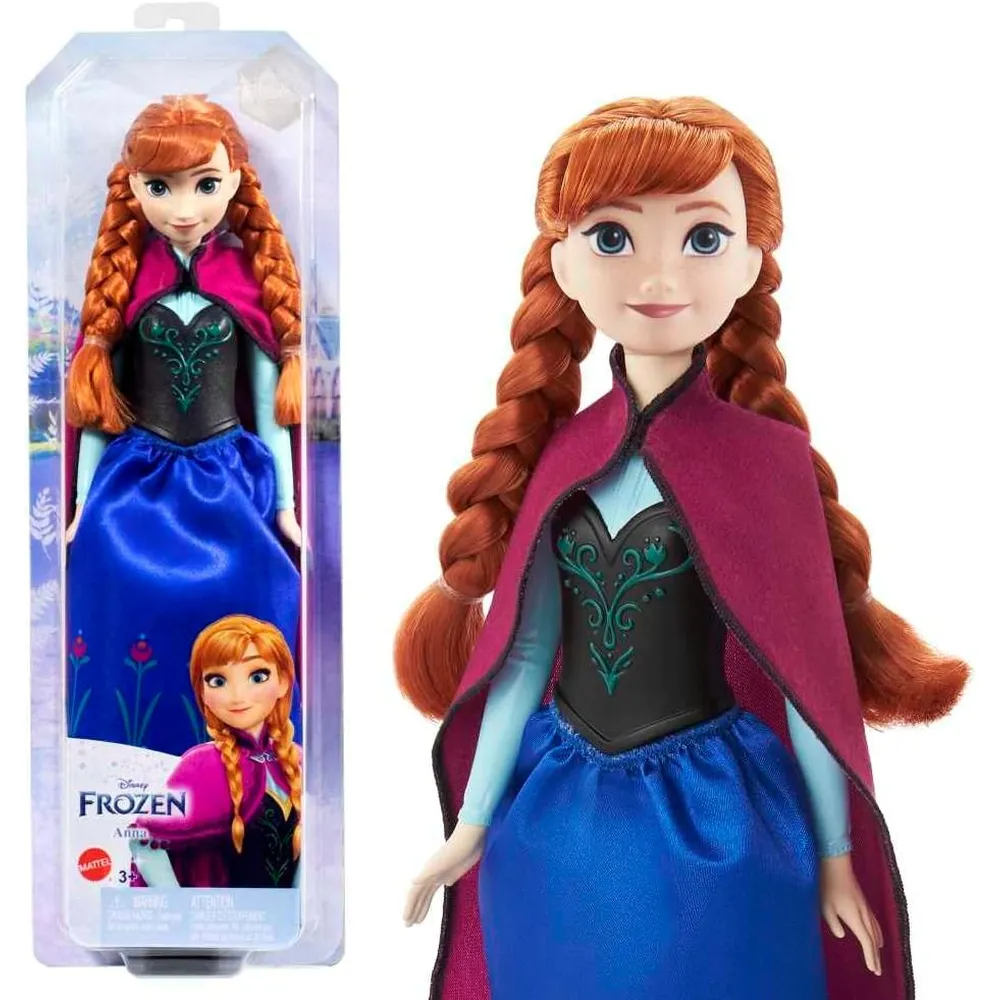 DISNEY Anna muñeca princesa 11"/28 cm articulada