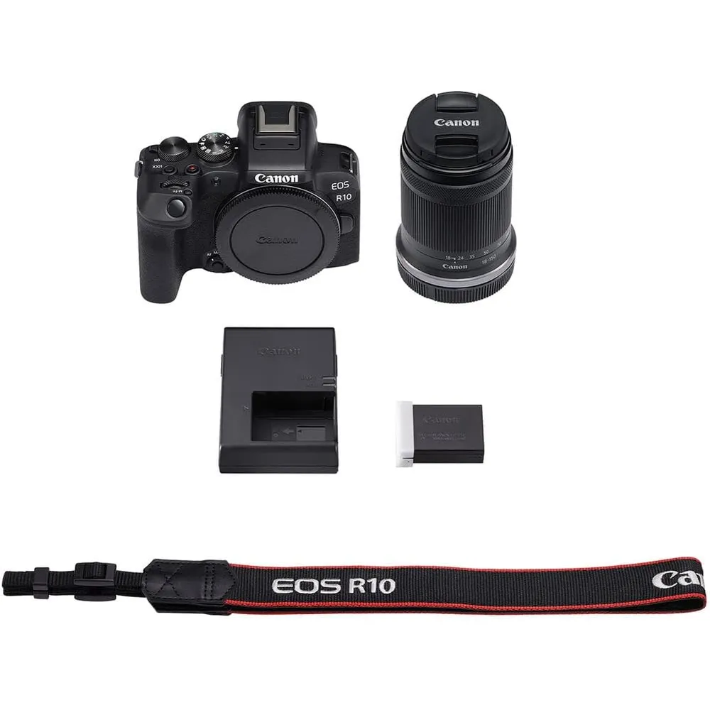 Canon cámara EOS R10 mirrorless STM | Negro