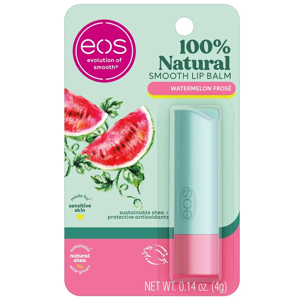 EOS bálsamo labial piel sensible Sandía | 0.14 oz / 4 ml