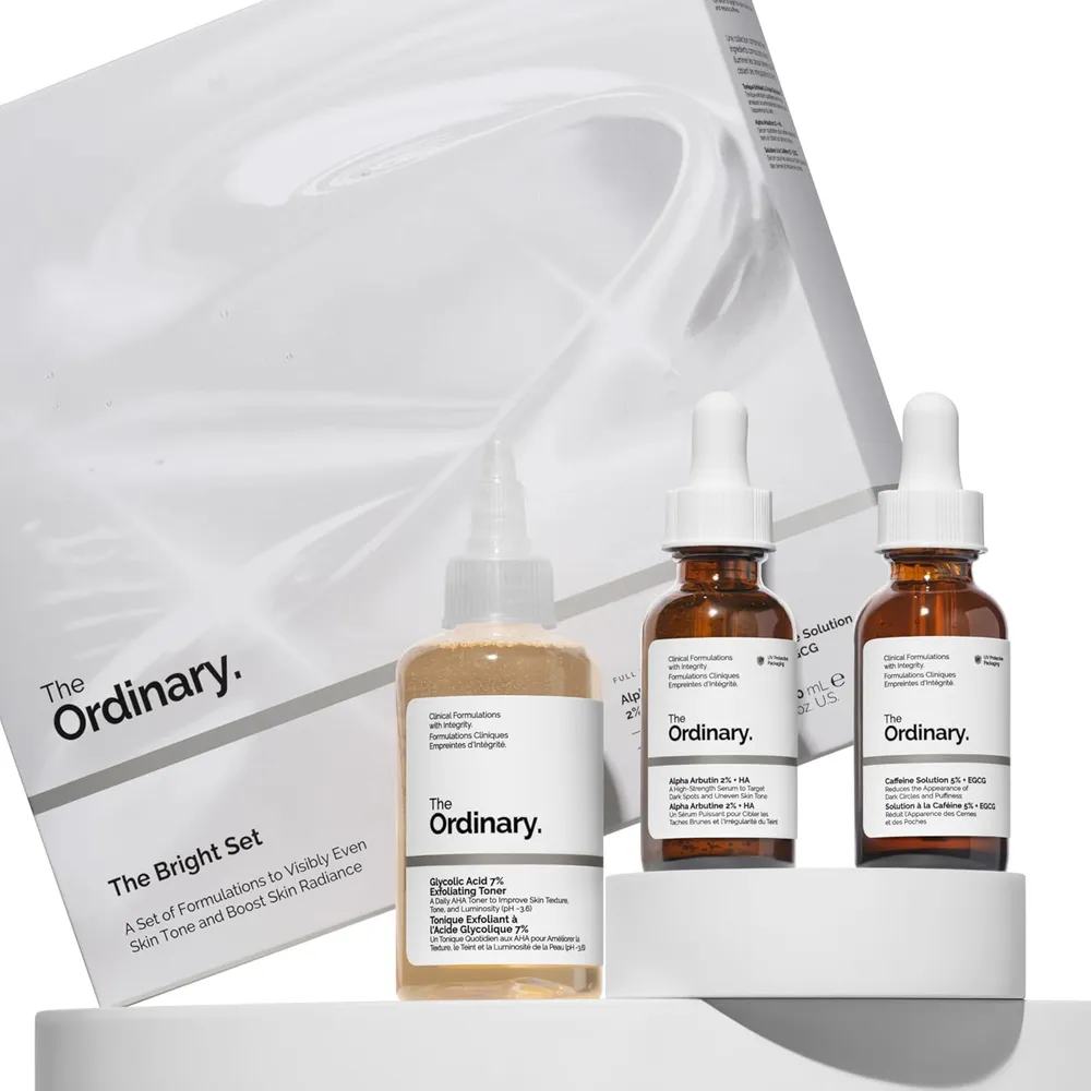 SET THE ORDINARY THE BRIGHT TÓNICO GLICÓLICO ALPHA ARBUTIN CAFEÍNA