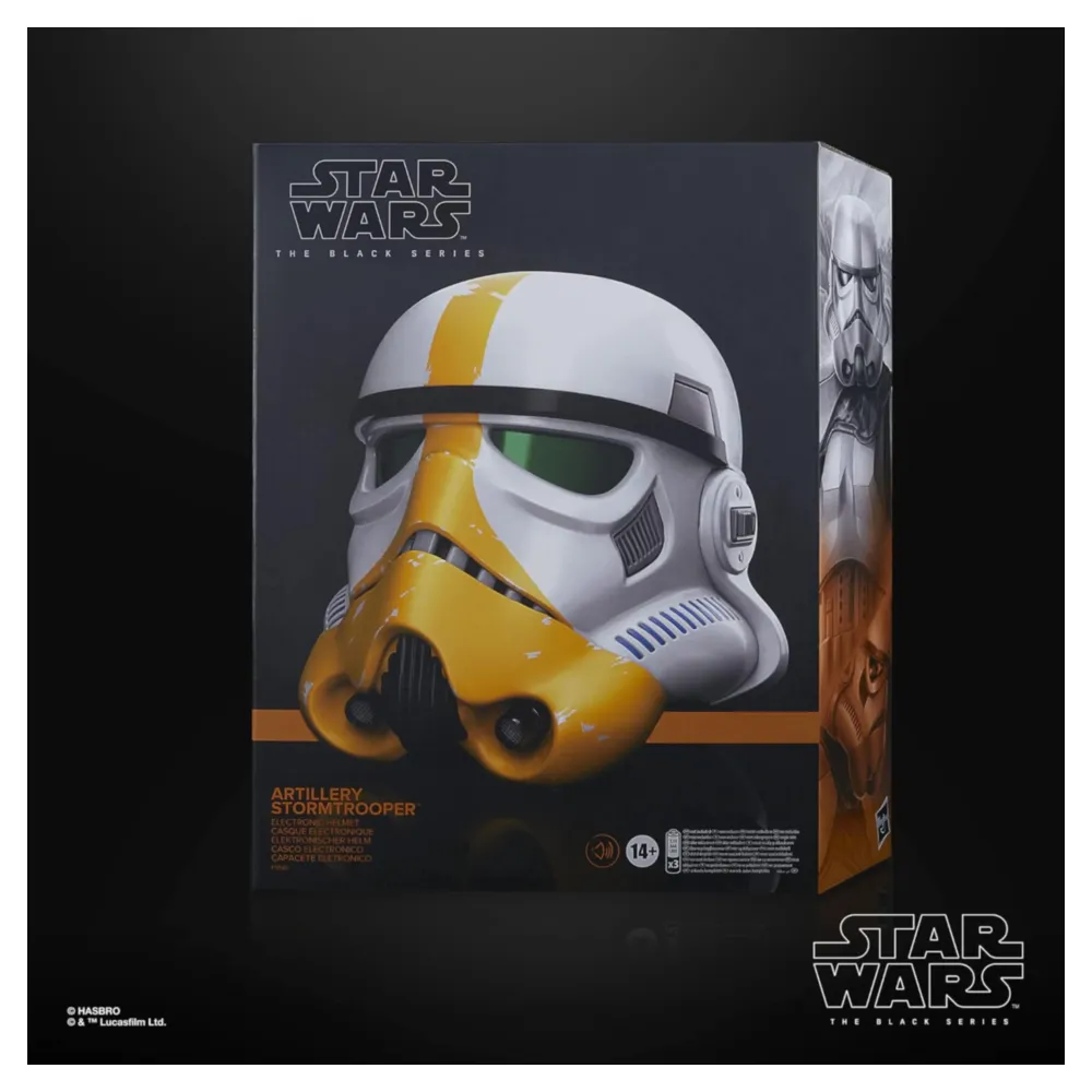 Star Wars the black series casco electrónico premium para coleccion