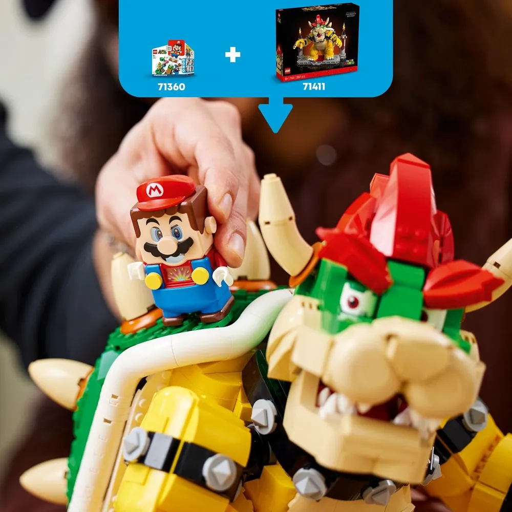 LEGO SUPER MARIO EL PODEROSO BOWSER SET DE CONSTRUCCIÓN