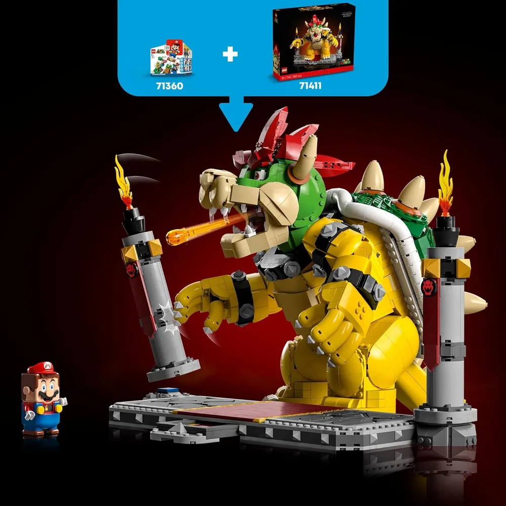 LEGO SUPER MARIO BOWSER ARTICULADO SET DE CONSTRUCCIÓN