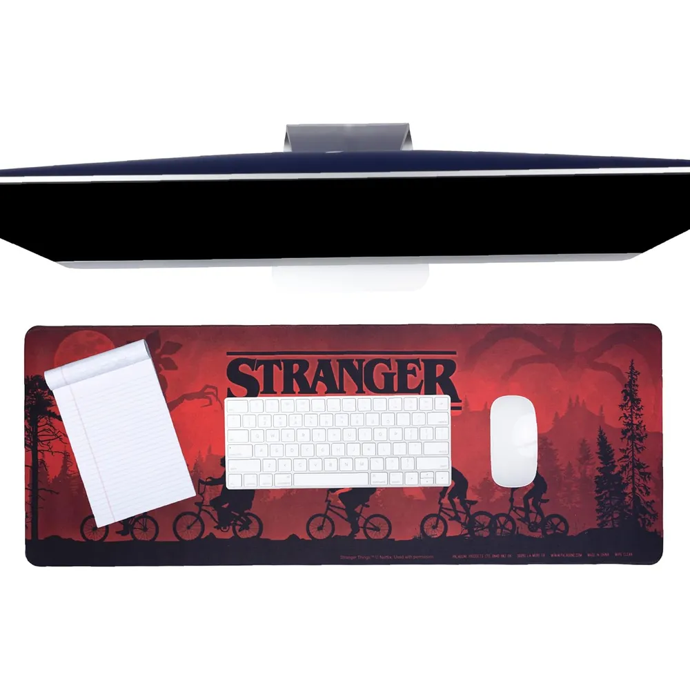 Paladone Stranger Things, tapete con logotipo y diseño retro arcade oficial