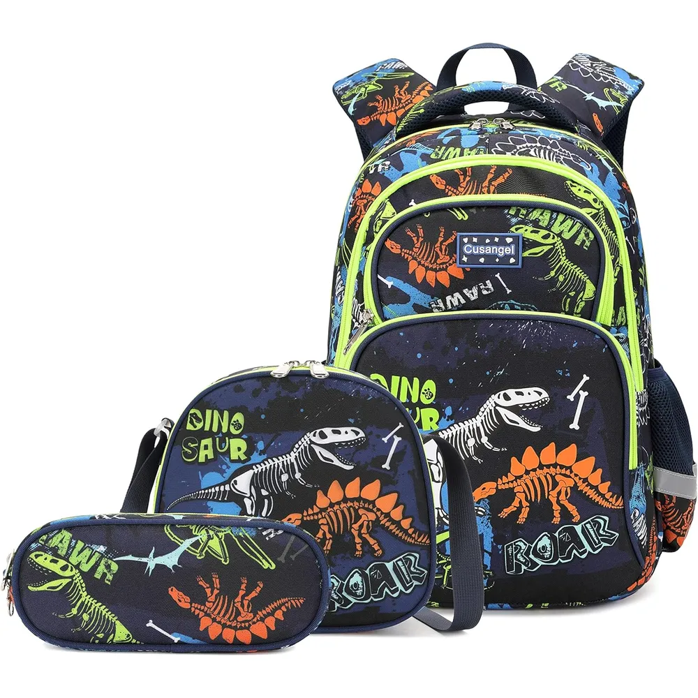 b0b3d82mt3_0_webp.webp SET MOCHILA ESCOLAR 3 PZS CON LONCHERA Y CARTUCHERA WAWAKUBE | DINOSAURIO