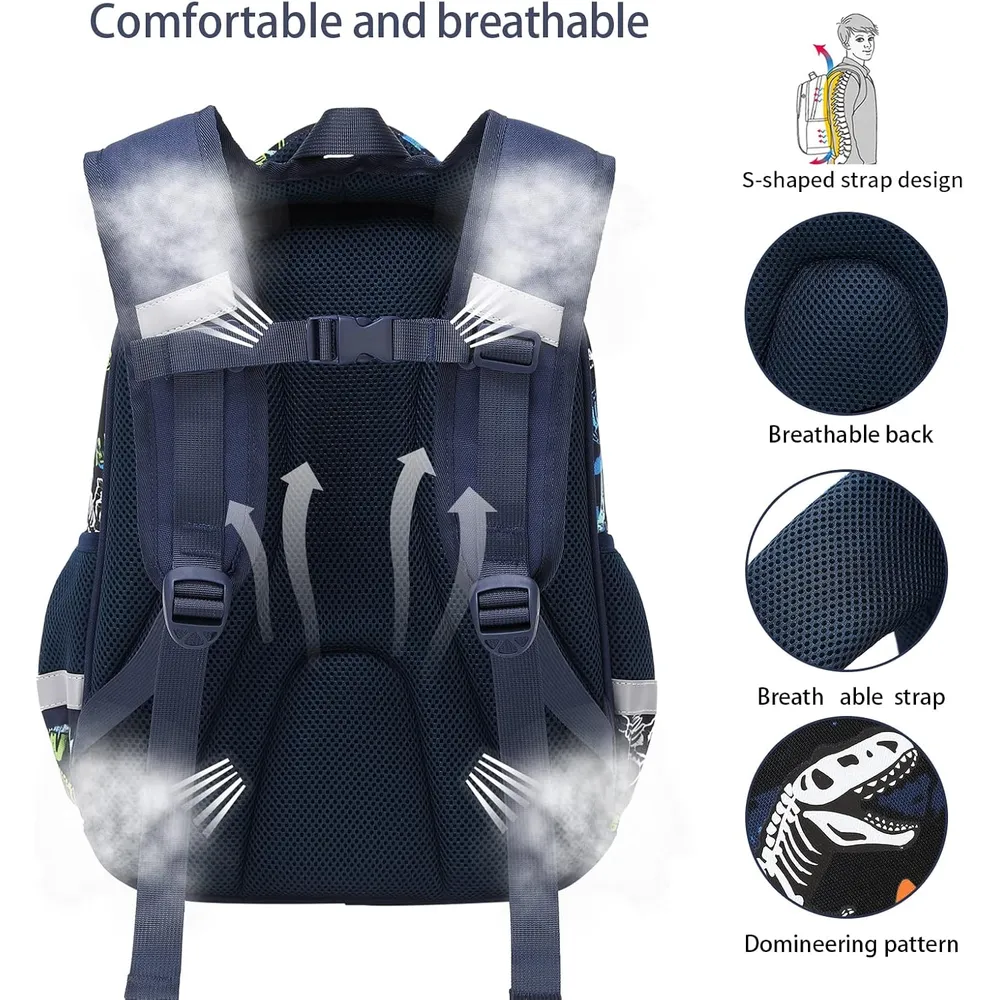 b0b3d82mt3_5_webp.webp SET MOCHILA ESCOLAR 3 PZS CON LONCHERA Y CARTUCHERA WAWAKUBE | DINOSAURIO