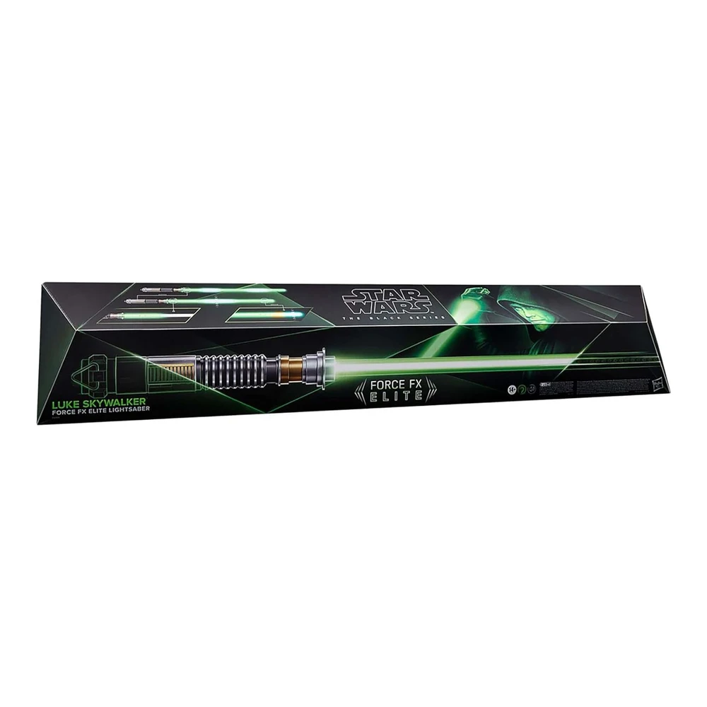 Star Wars The Black Series Luke Skywalker Force Fx Elite - Saber Electrónico de Luz con Led Avanzados y Efectos de Sonido