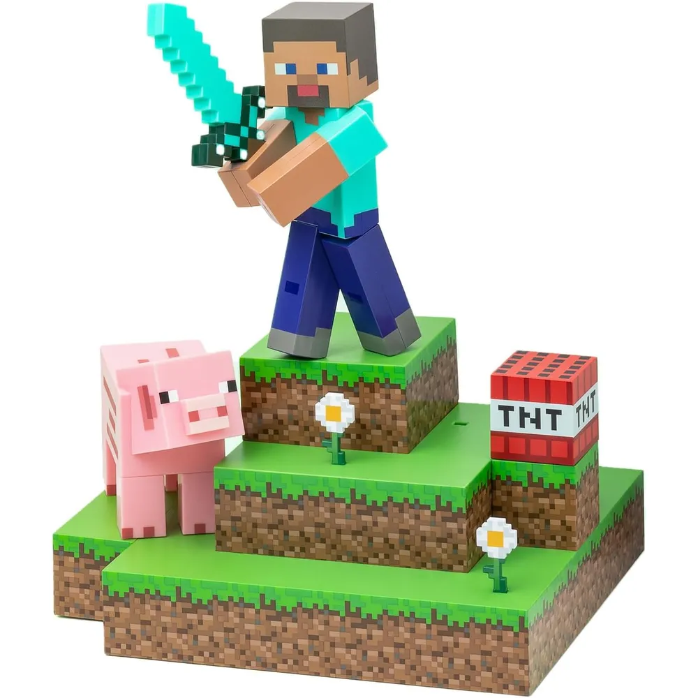 Paladone Minecraft, luz diorama oficial