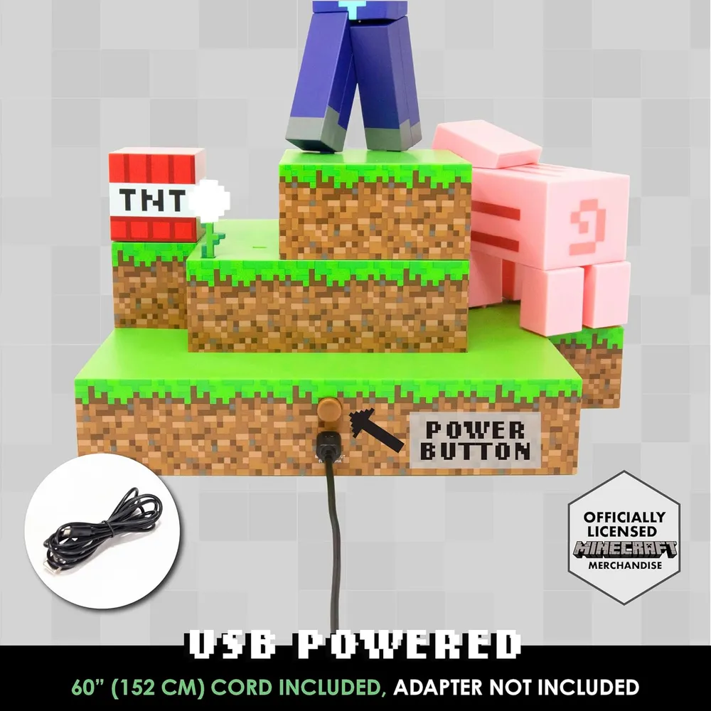 Paladone Minecraft, luz diorama oficial
