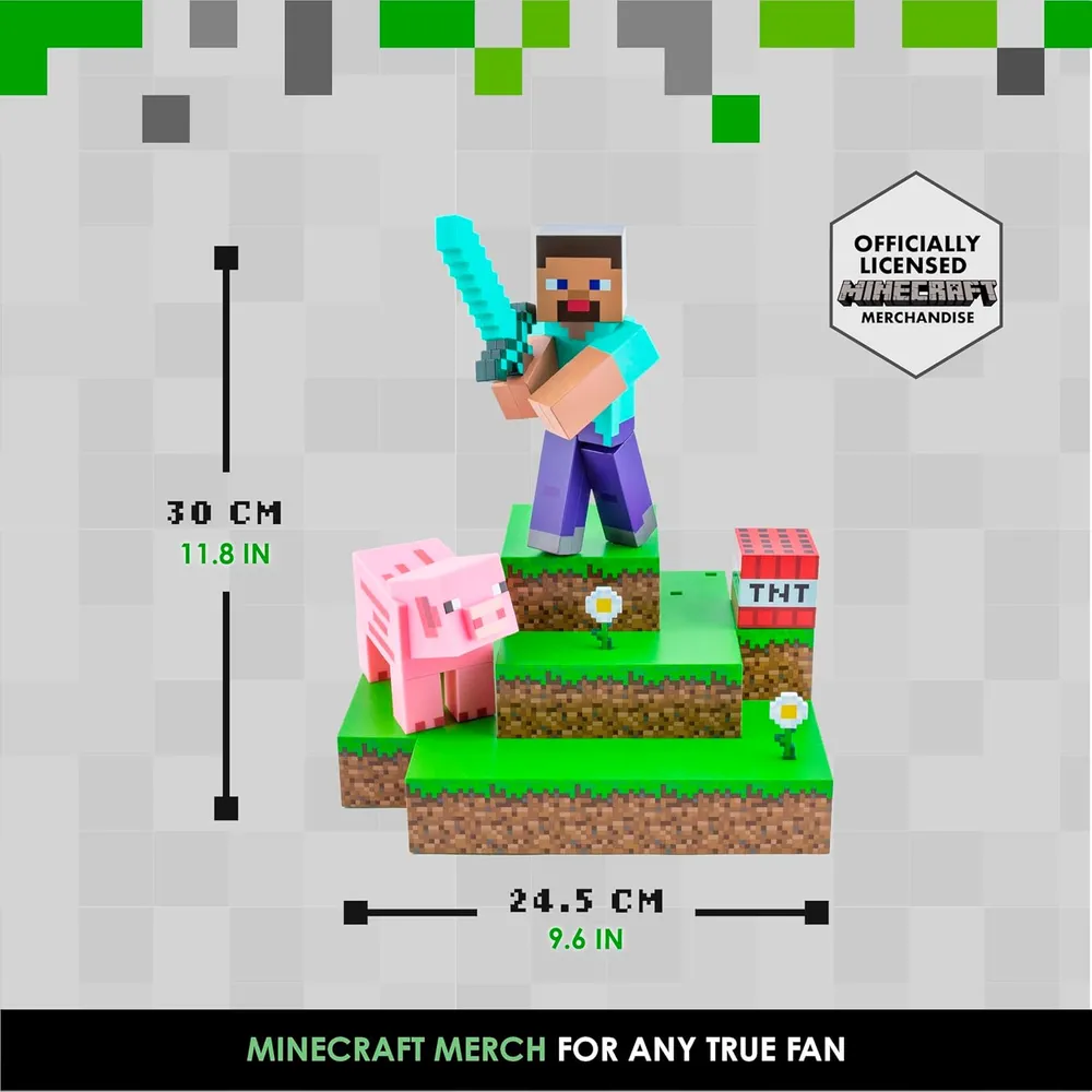 Paladone Minecraft, luz diorama oficial