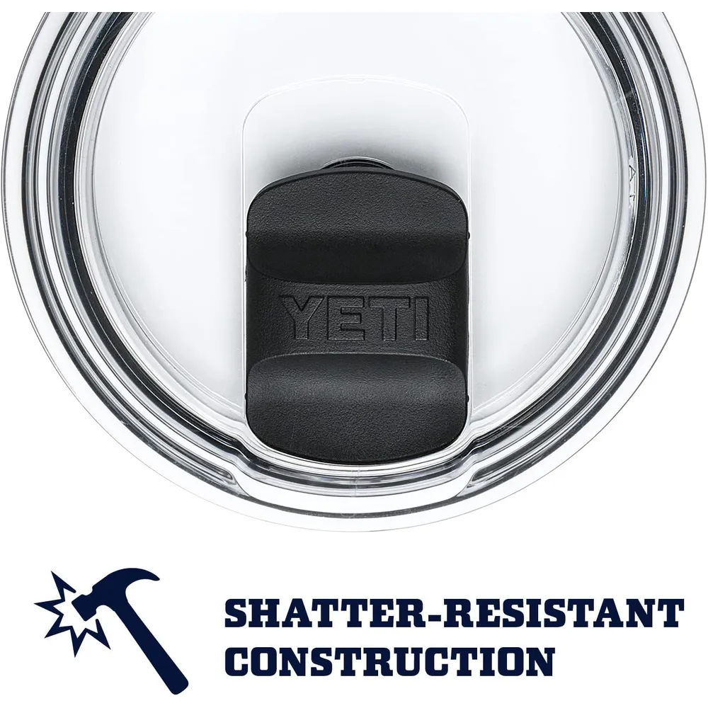 YETI Rambler Vaso de 30 oz de acero inoxidable y tapa MagSlider color morado