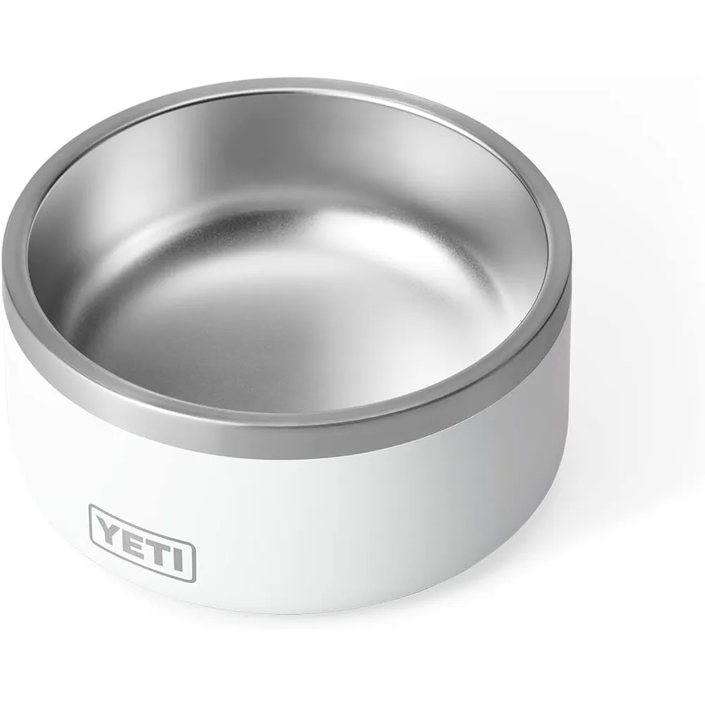 YETI Boomer 4 Tazón De Acero Inoxidable Para Perro de 32 oz | Blanco