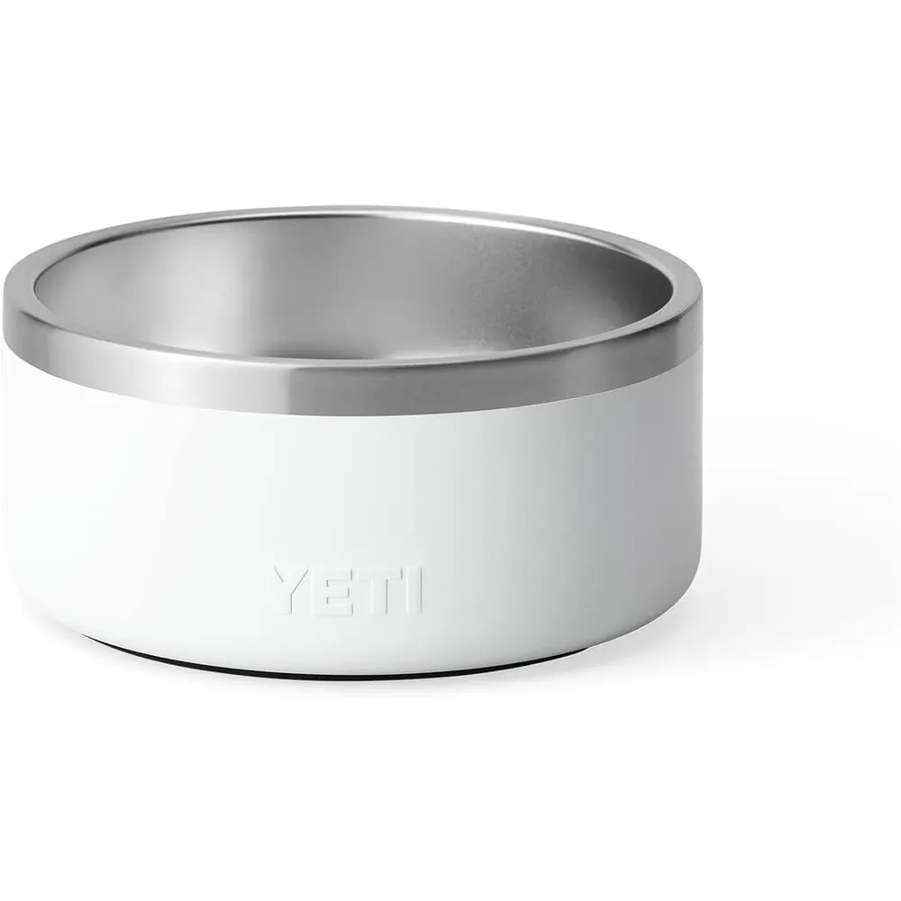 YETI Boomer 4 Tazón De Acero Inoxidable Para Perro de 32 oz | Blanco