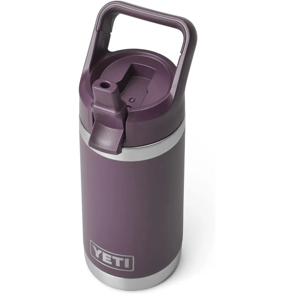 YETI Botella Rambler Jr. para Niños con Cañita de 12 oz | Morado