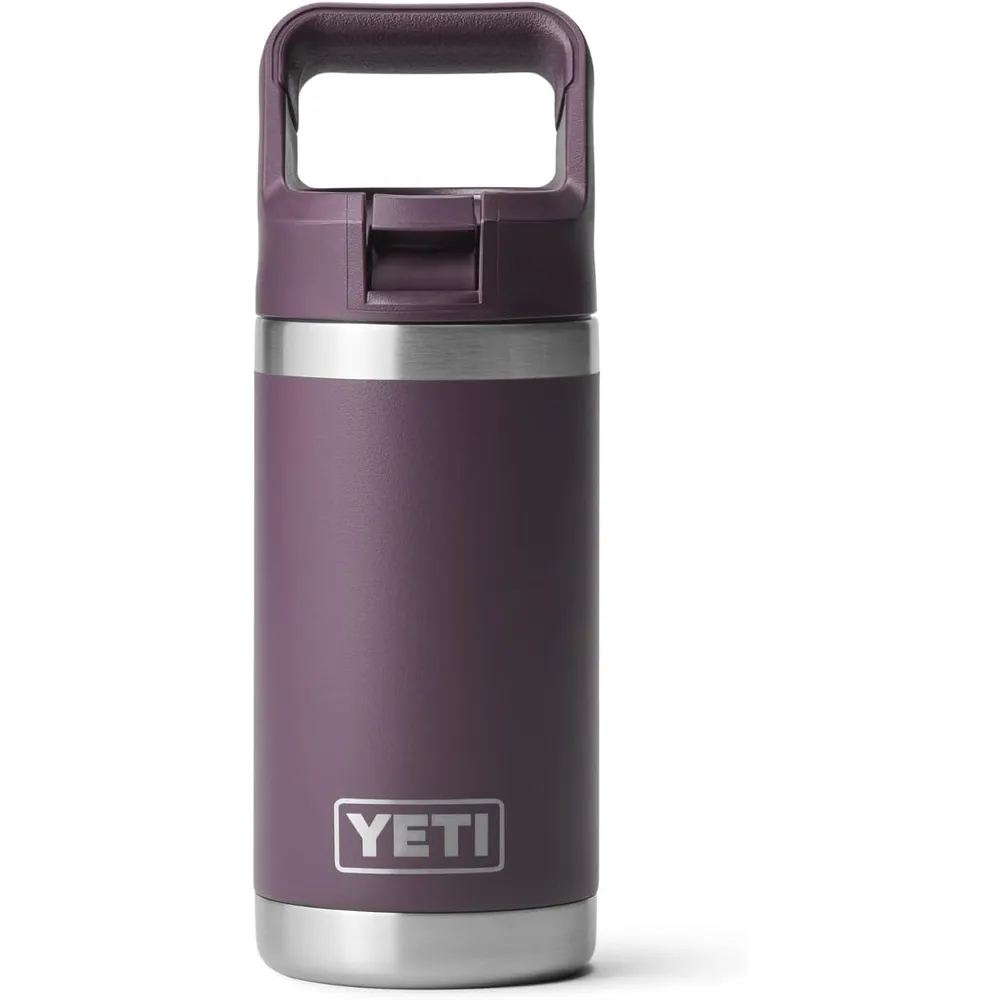 YETI Botella Rambler Jr. para Niños con Cañita de 12 oz | Morado
