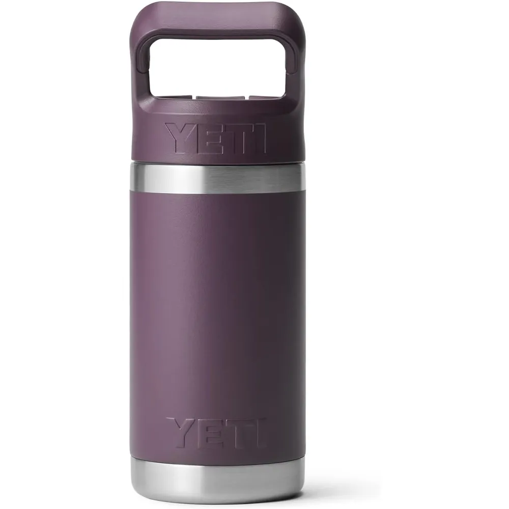 YETI Botella Rambler Jr. para Niños con Cañita de 12 oz | Morado