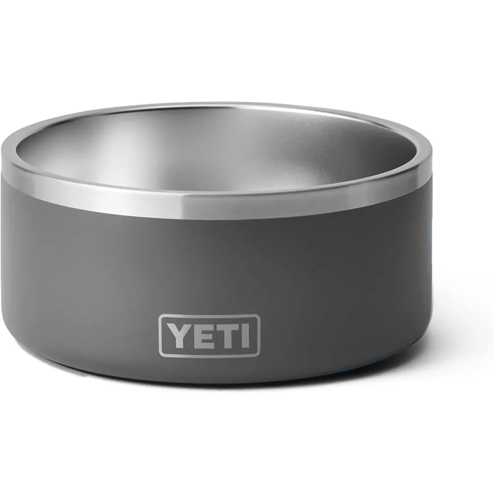 YETI Boomer 8 Tazón De Acero Inoxidable Para Perro de 64 oz | Gris