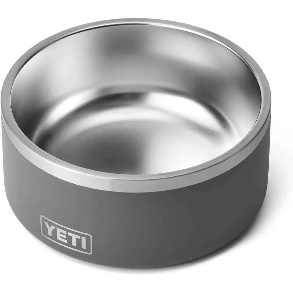 YETI Boomer 8 Tazón De Acero Inoxidable Para Perro de 64 oz | Gris