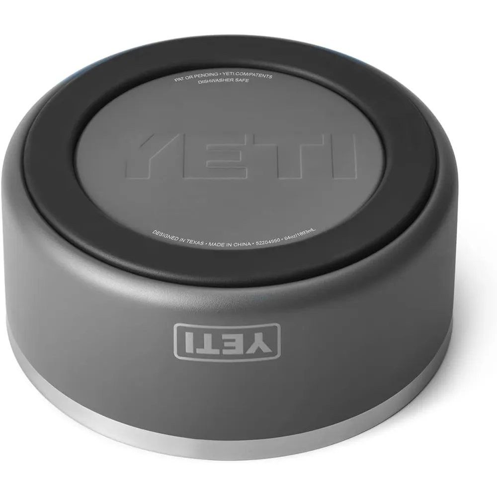 YETI Boomer 8 Tazón De Acero Inoxidable Para Perro de 64 oz | Gris