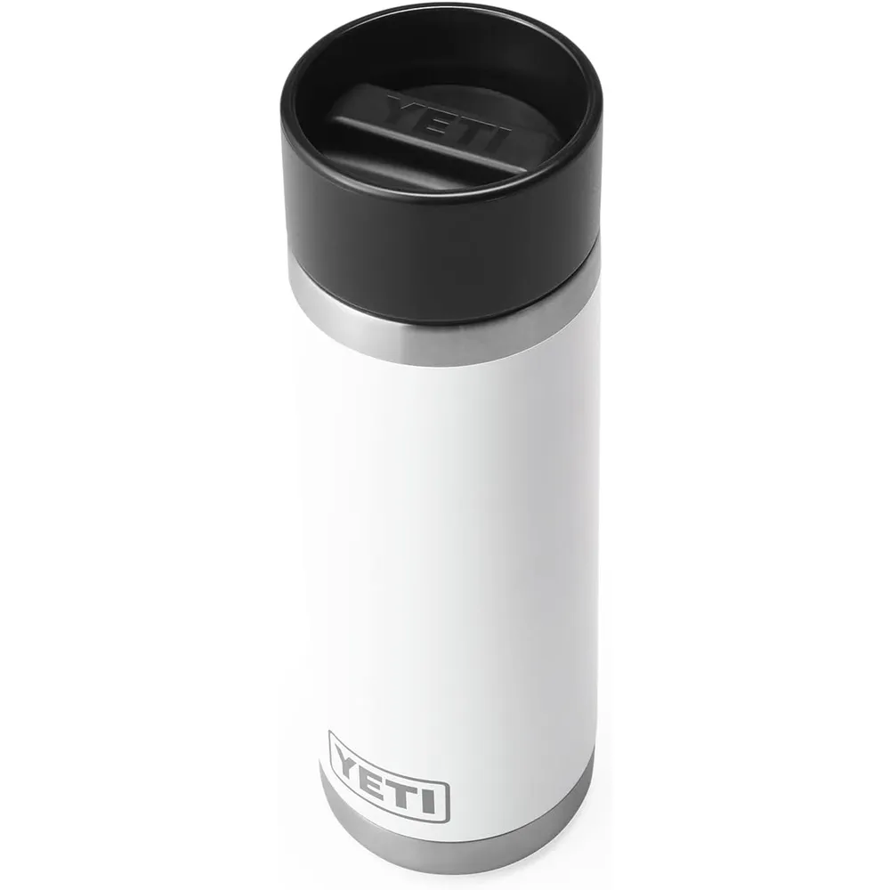 YETI Botella Rambler Térmica con Tapa Hot Shot de 18 oz | Blanco